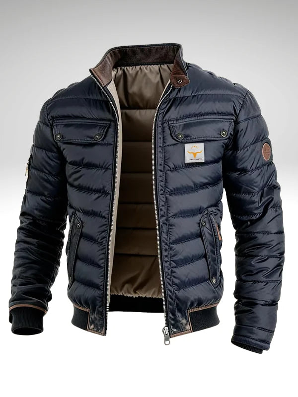 George | Kurtka Puchowa w Stylu Vintage